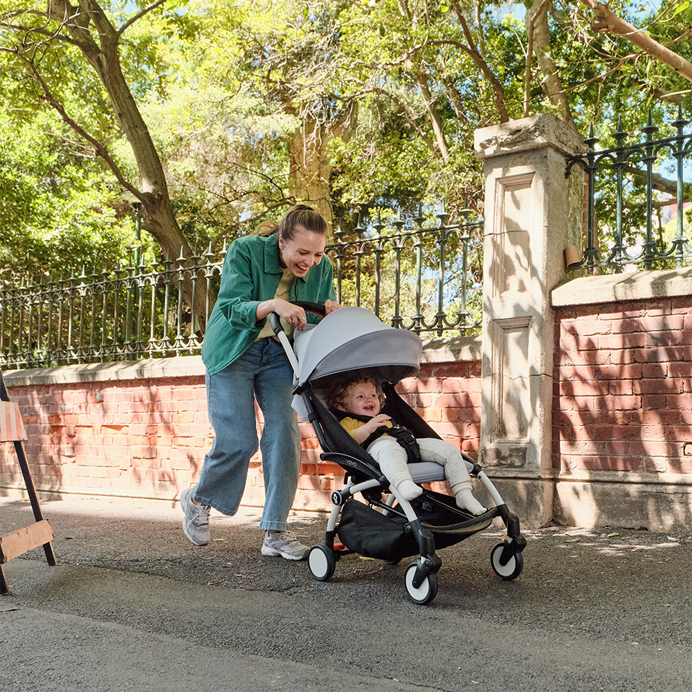 Stokke YOYO³ 6+推車套件組合【含車架】-法航藍