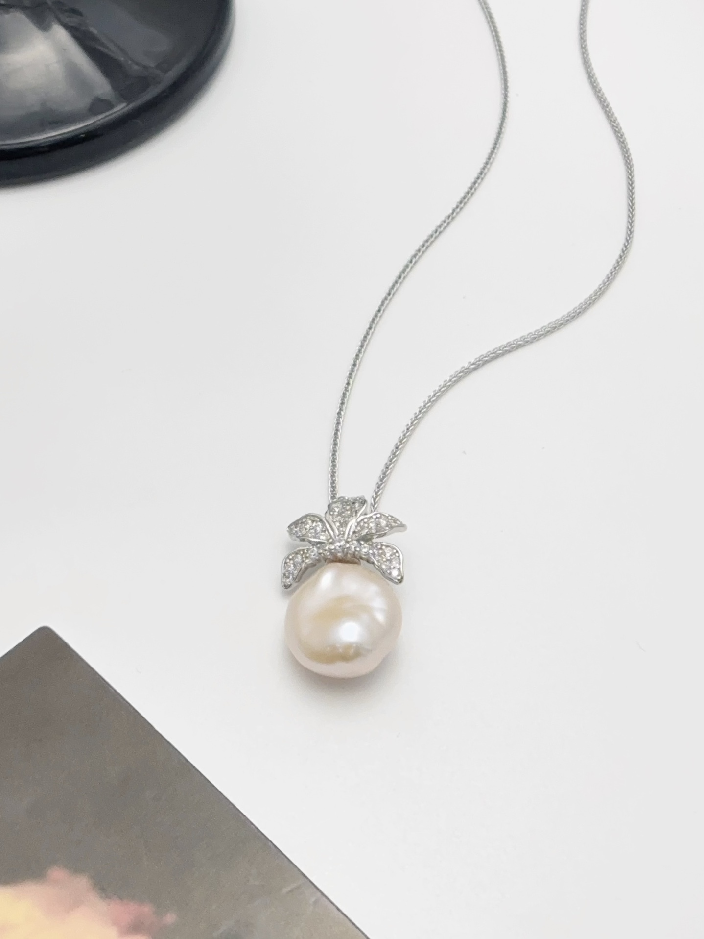 【直播】LL082831 S925銀 巴洛克珍珠頸鏈(SPN0690004)