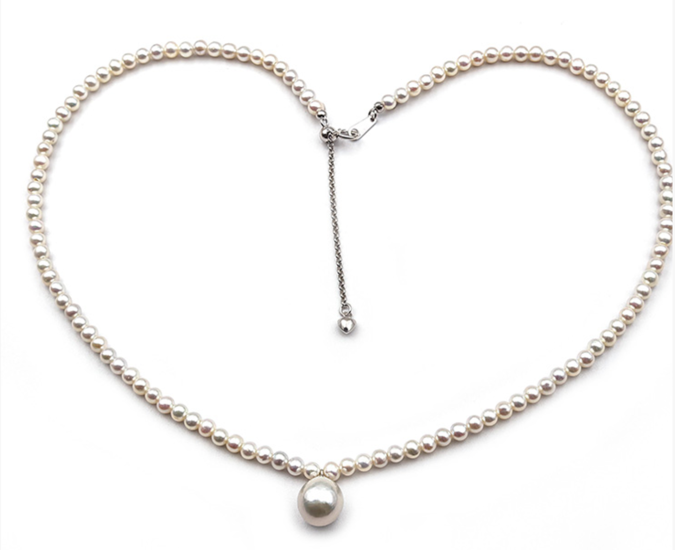 【直播】LL082834 S925銀 珍珠頸鏈(SPN2568001)