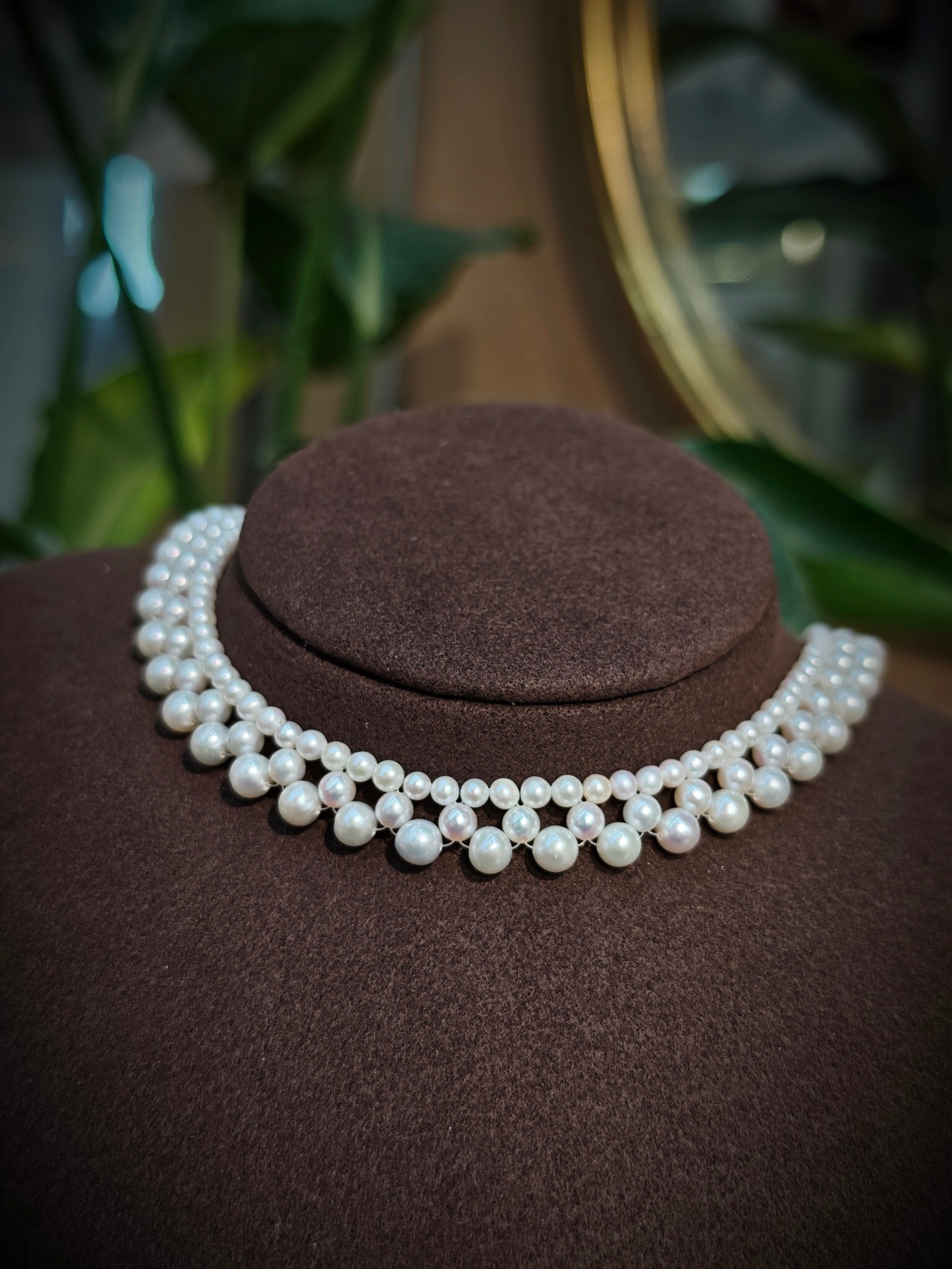 【直播】LL082836 S925銀 珍珠頸鏈(SPN4750003)