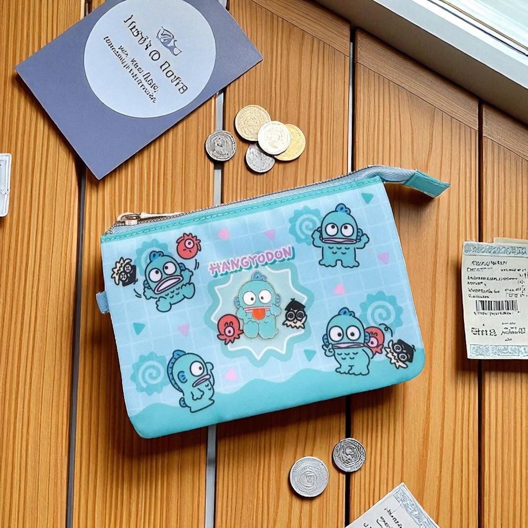 25117-HG Sanrio 水怪 5 格多用途小袋 #HK-MS25-A009-09-7570-17