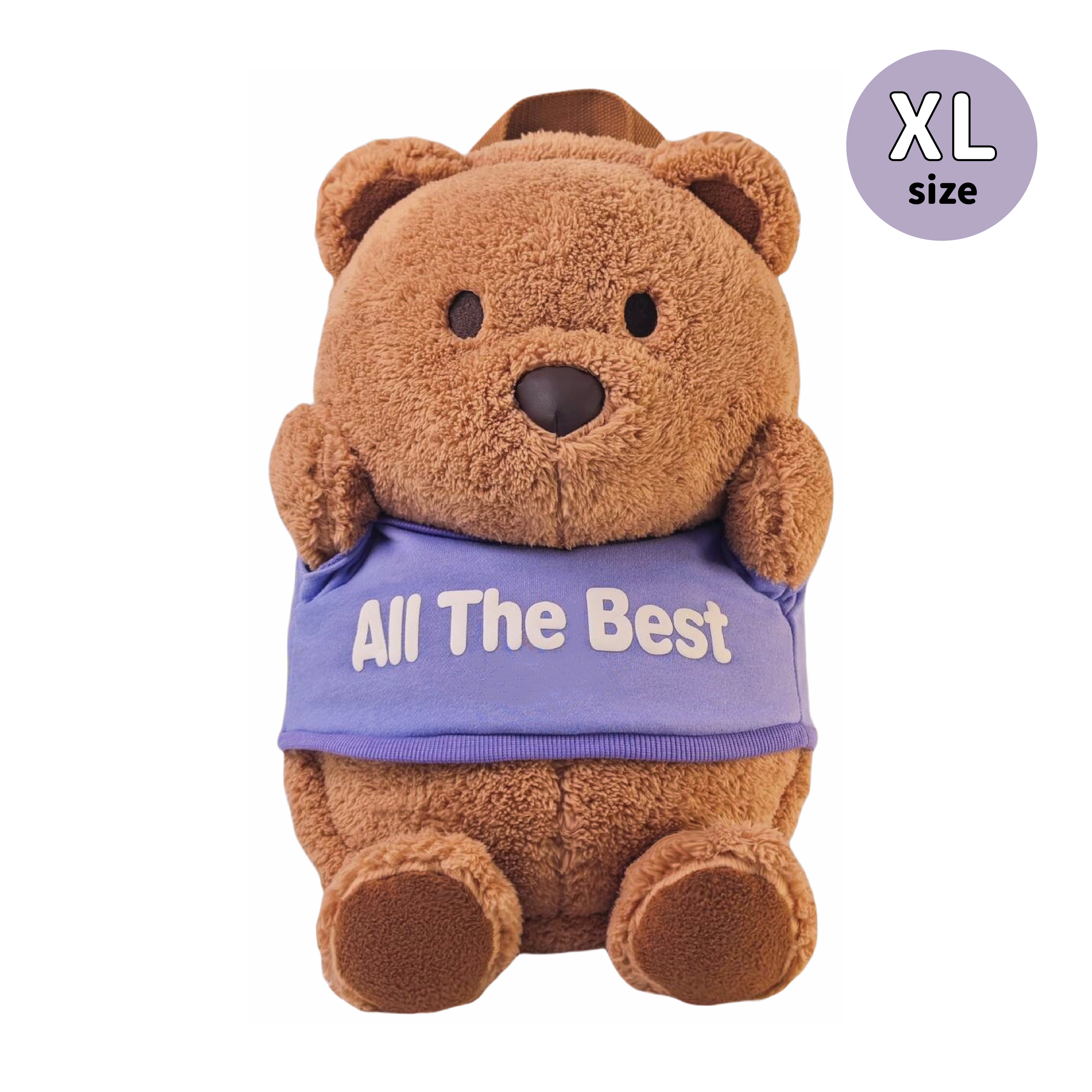 B.O.C 造型毛絨背包 - all the best 一切安好