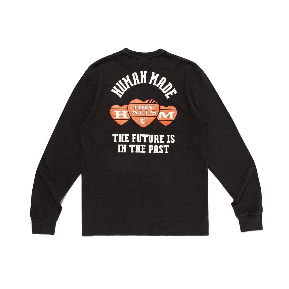2025AW HUMAN MADE GRAPHIC L/S T-SHIRT 胸口 刺繡 愛心 背後 三 愛心 1939 長T 現貨 HM30CS023