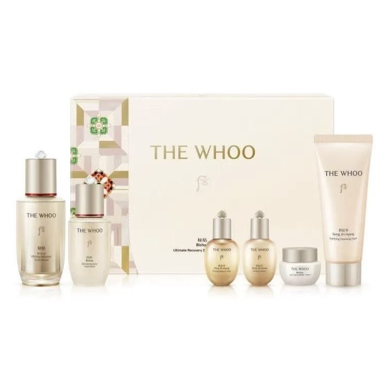 The Whoo 后 秘貼循環修護肌底精華禮盒套裝