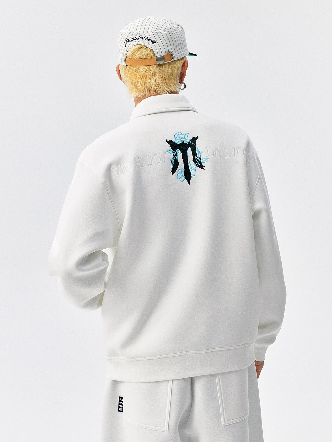 MEDM x  披荊斬棘5   荊棘繡花 太空棉 休閒運動外套