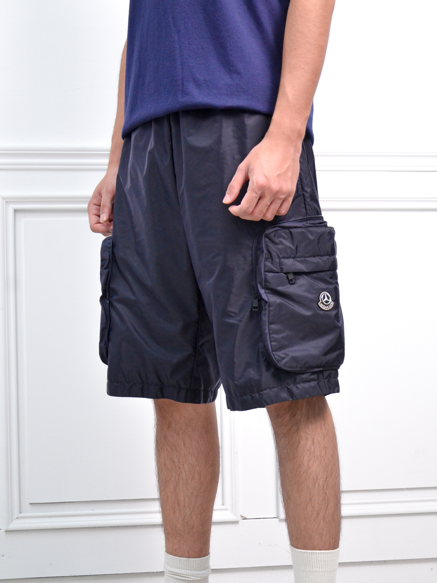 Moncler x Mercedes-Benz by Nigo Shorts 收納式百慕達短褲【K14018H0000189AWV】
