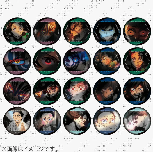 [代購][預訂] 鬼滅之刃 劇場版 無限城編第一章 眼神 襟章 A款 抽