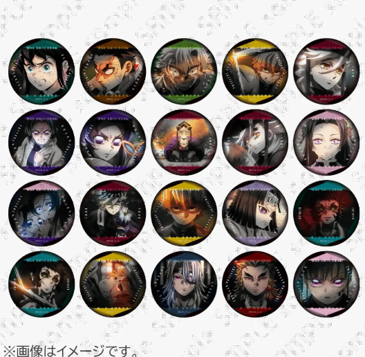 [代購][預訂] 鬼滅之刃 劇場版 無限城編第一章 眼神 襟章 B款 抽