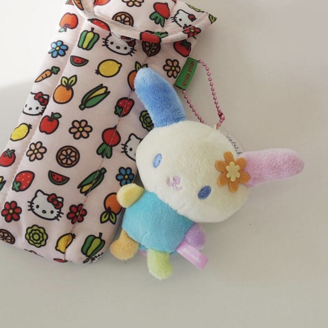 SANRIO 花小兔 基本款 吊飾 絨毛玩具 三麗鷗