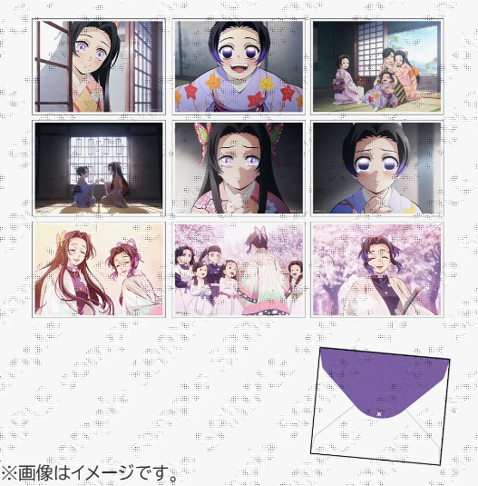 [代購][預訂] 鬼滅之刃 劇場版 無限城編第一章 胡蝶しのぶ 追憶相卡 SET