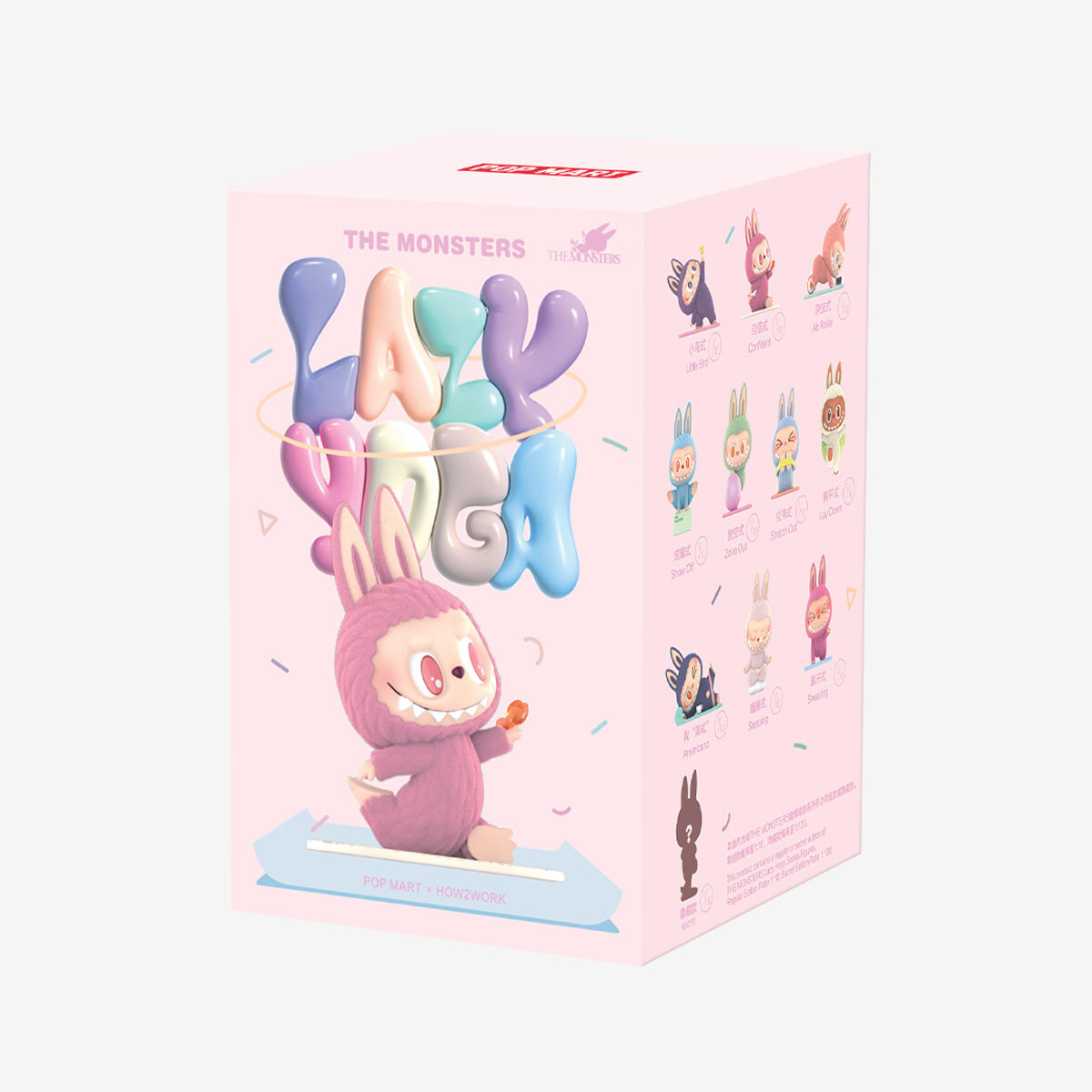 THE MONSTERS Lazy Yoga Series Figures Blind Box ( POPMART )