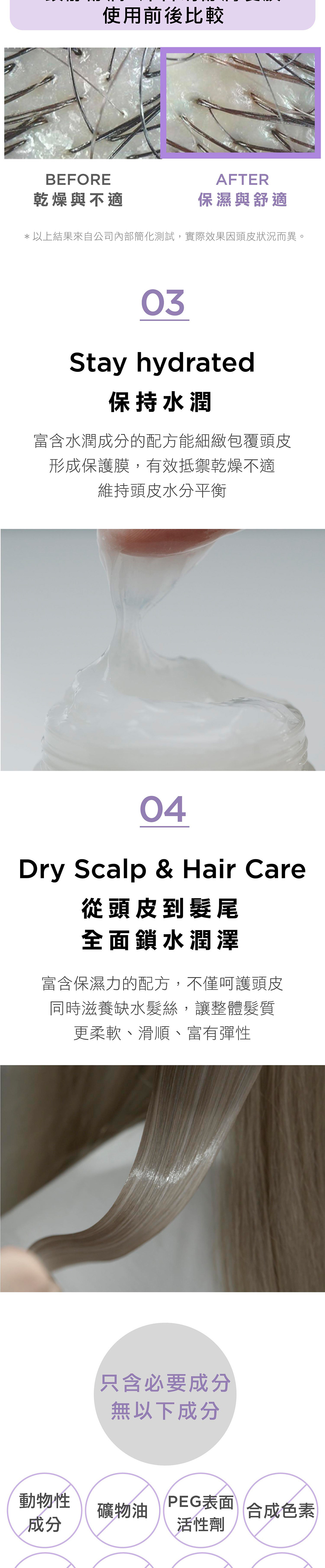男士頭皮保養推薦,頭皮修護髮膜,頭皮缺水緊繃怎麼改善