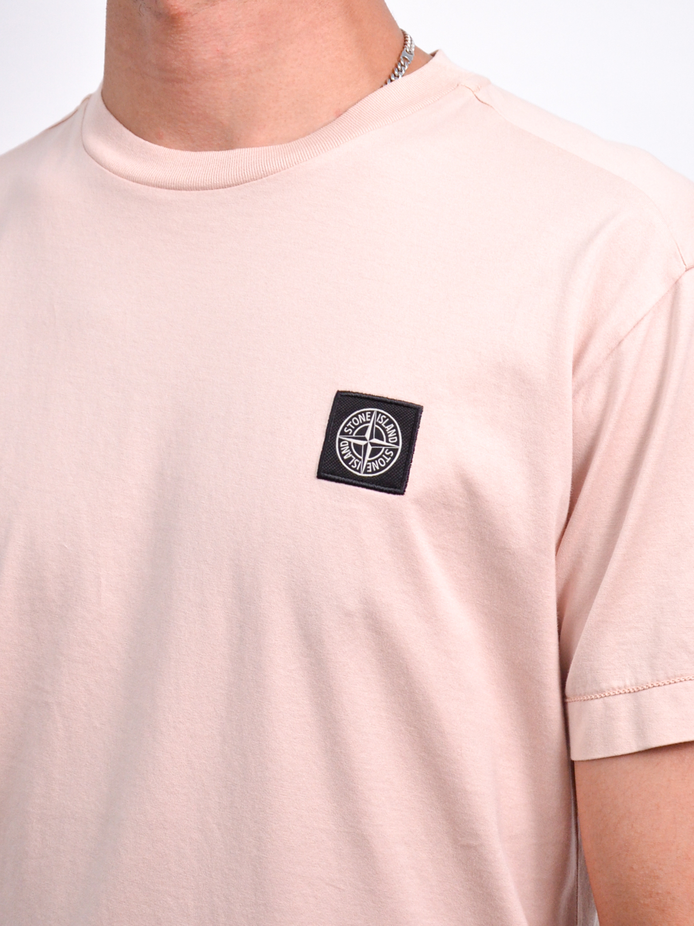 Stone Island 經典刺繡羅盤短袖 黑/白/深藍/天藍/粉【K1S152100039S0013】