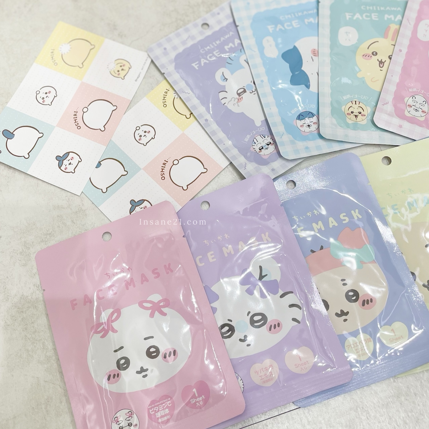 吉伊卡哇 CHIIKAWA 造型 面膜 美容保養 日本 代購