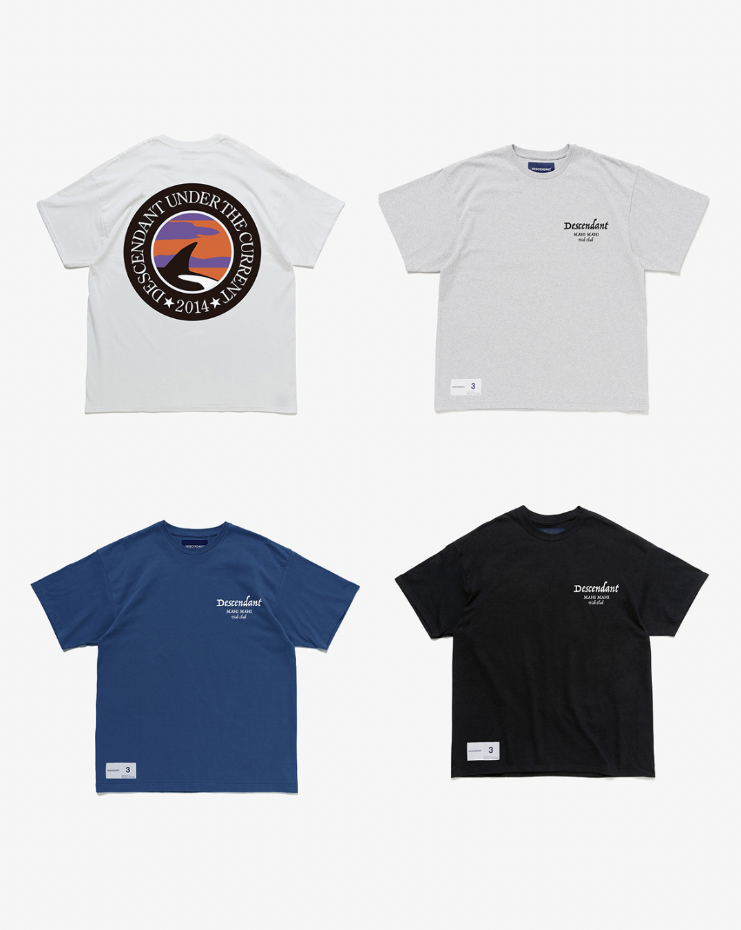 [現貨] DESCENDANT SS25 ORCA SS | 4 Colours