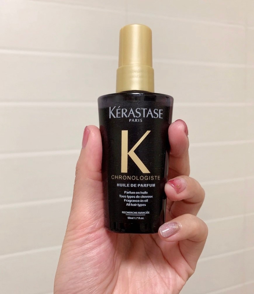 KERASTASE 巴黎卡詩 黑鑽極萃逆時玫瑰香氛露 50ML｜巴黎卡詩｜護髮油