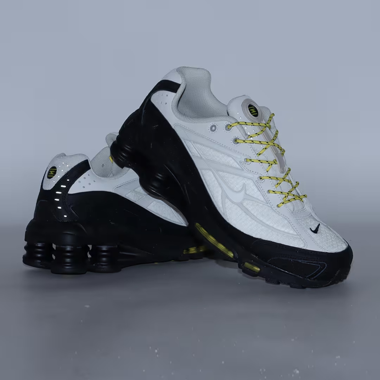 NIKE SHOX RIDE 2 米白黑 黑黃鞋帶 彈簧鞋 耐吉 男鞋 IB7684-001