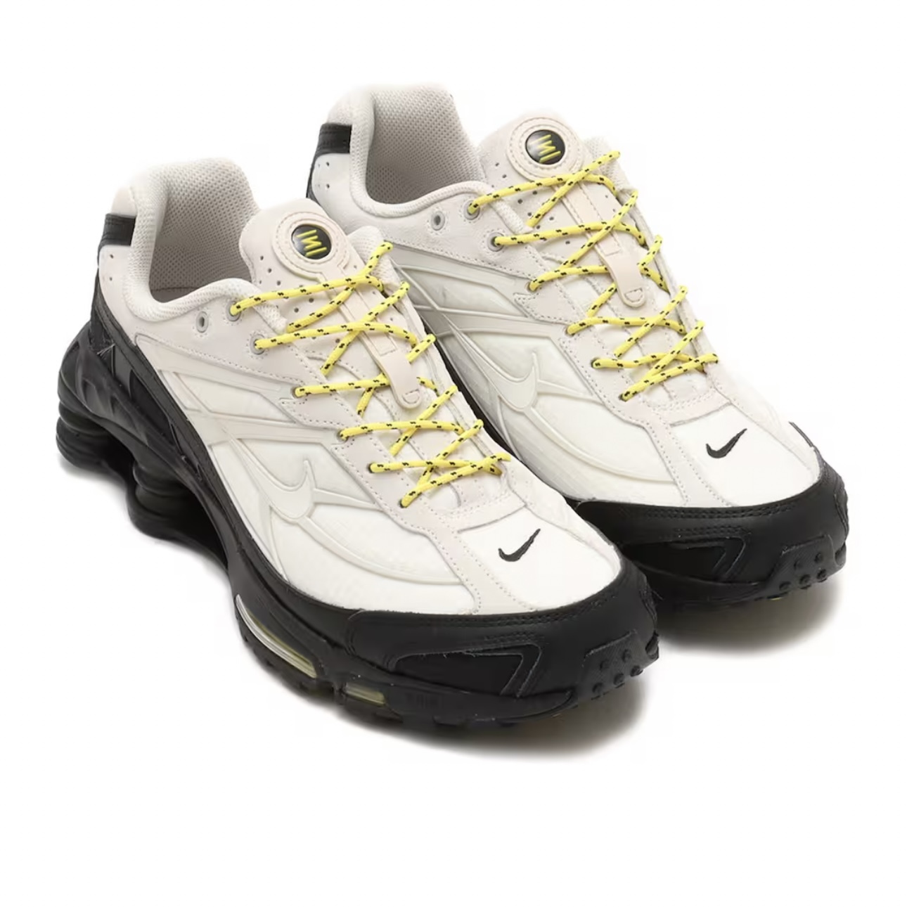 NIKE SHOX RIDE 2 米白黑 黑黃鞋帶 彈簧鞋 耐吉 男鞋 IB7684-001