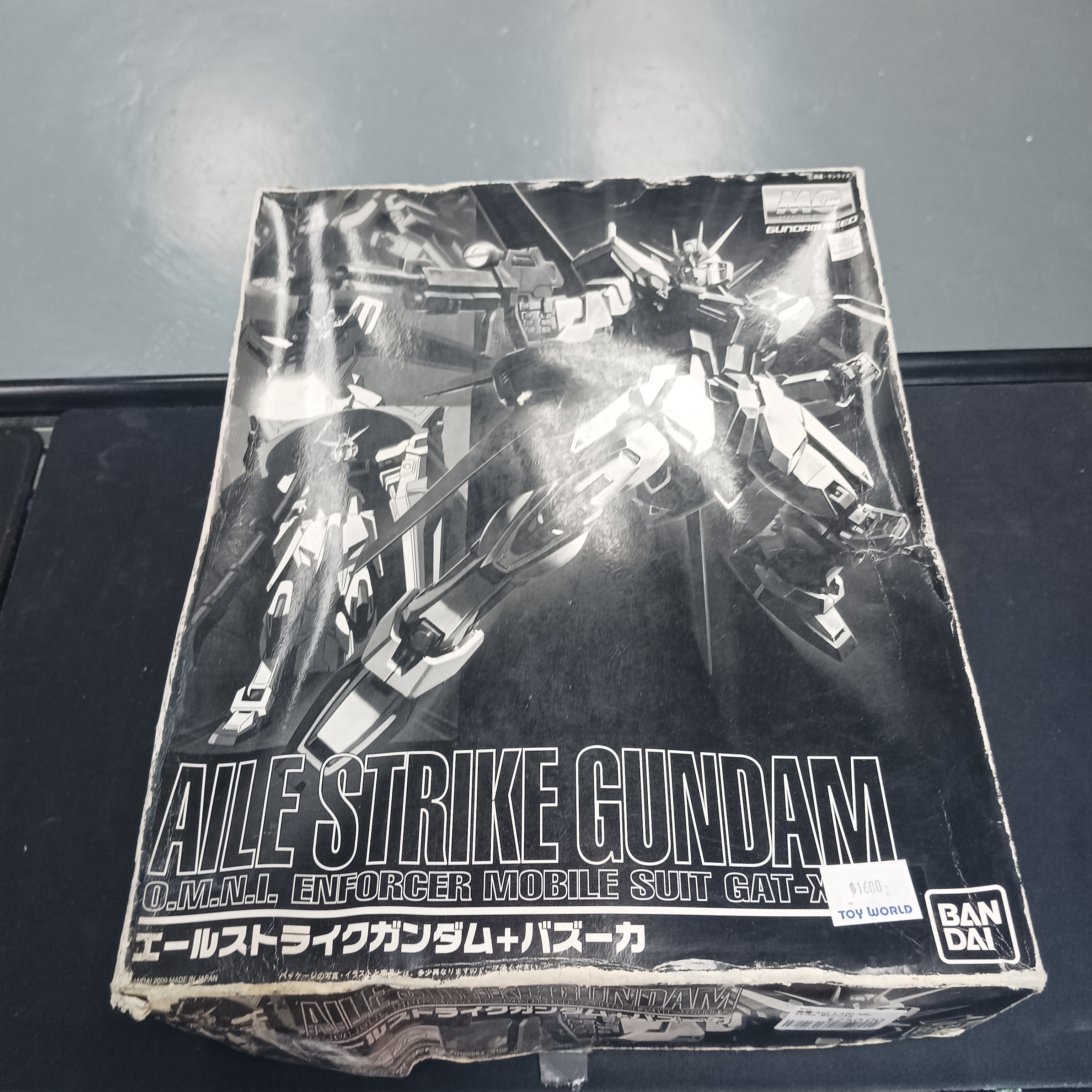 寄賣-MG 1/100 Aile Strike + Bazooka