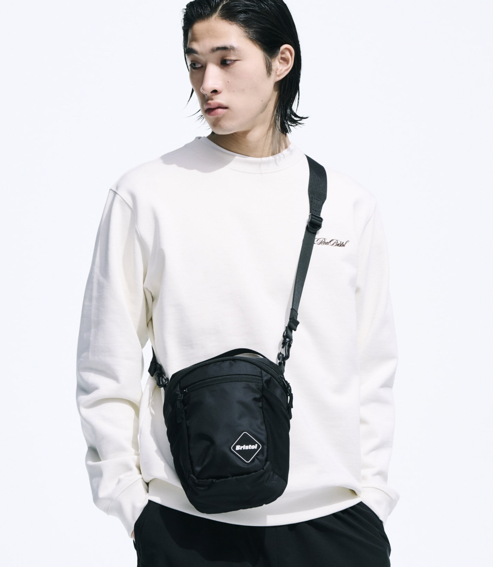 F.C. Real Bristol FW25 TOUR MINI SHOULDER BAG BLACK