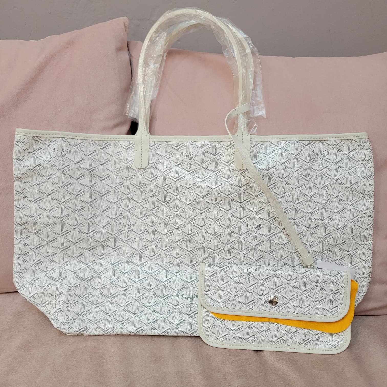 GOYARD ST LOUIS BLANC PM  白色