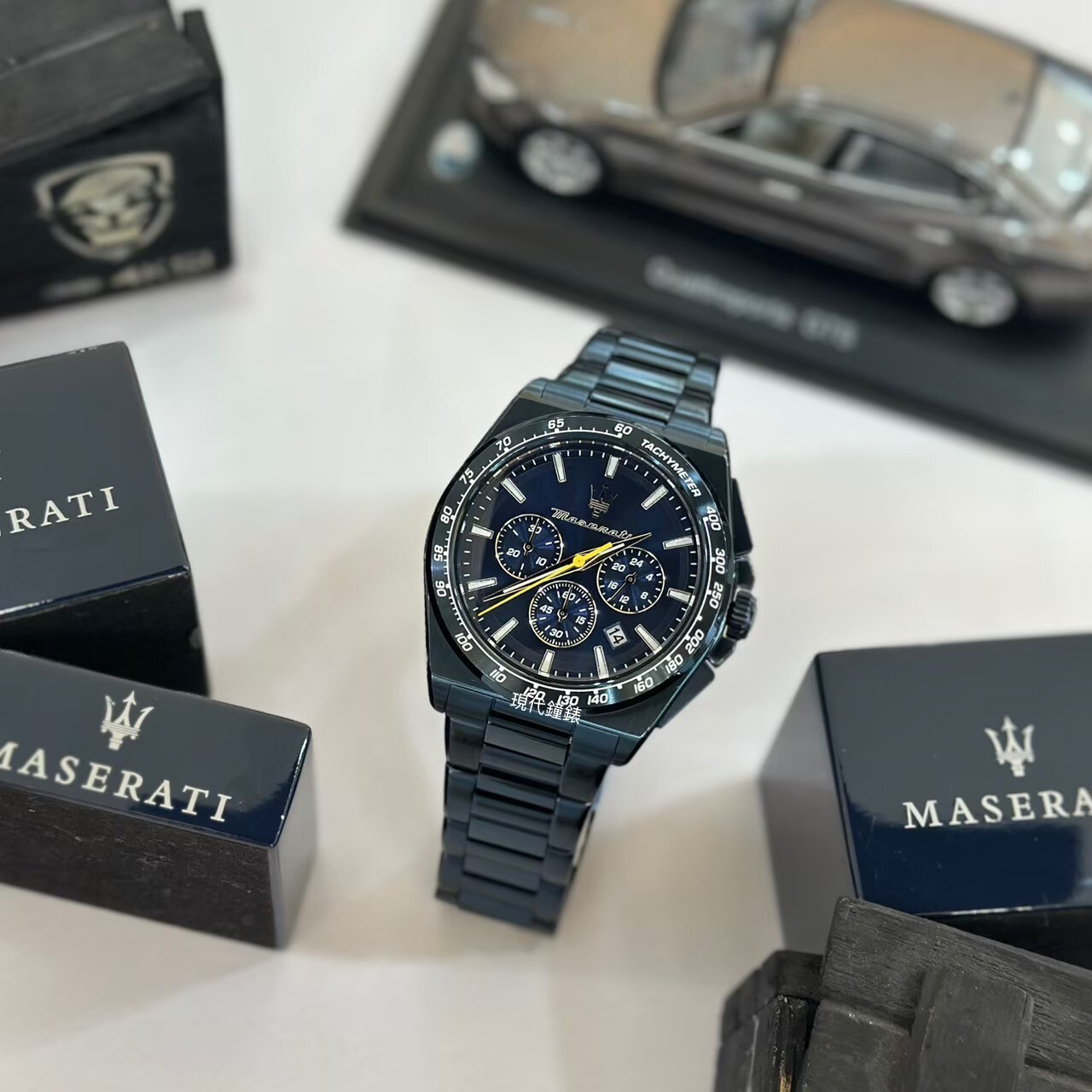 【Maserati 】R8873652008 43mm Modern Watch