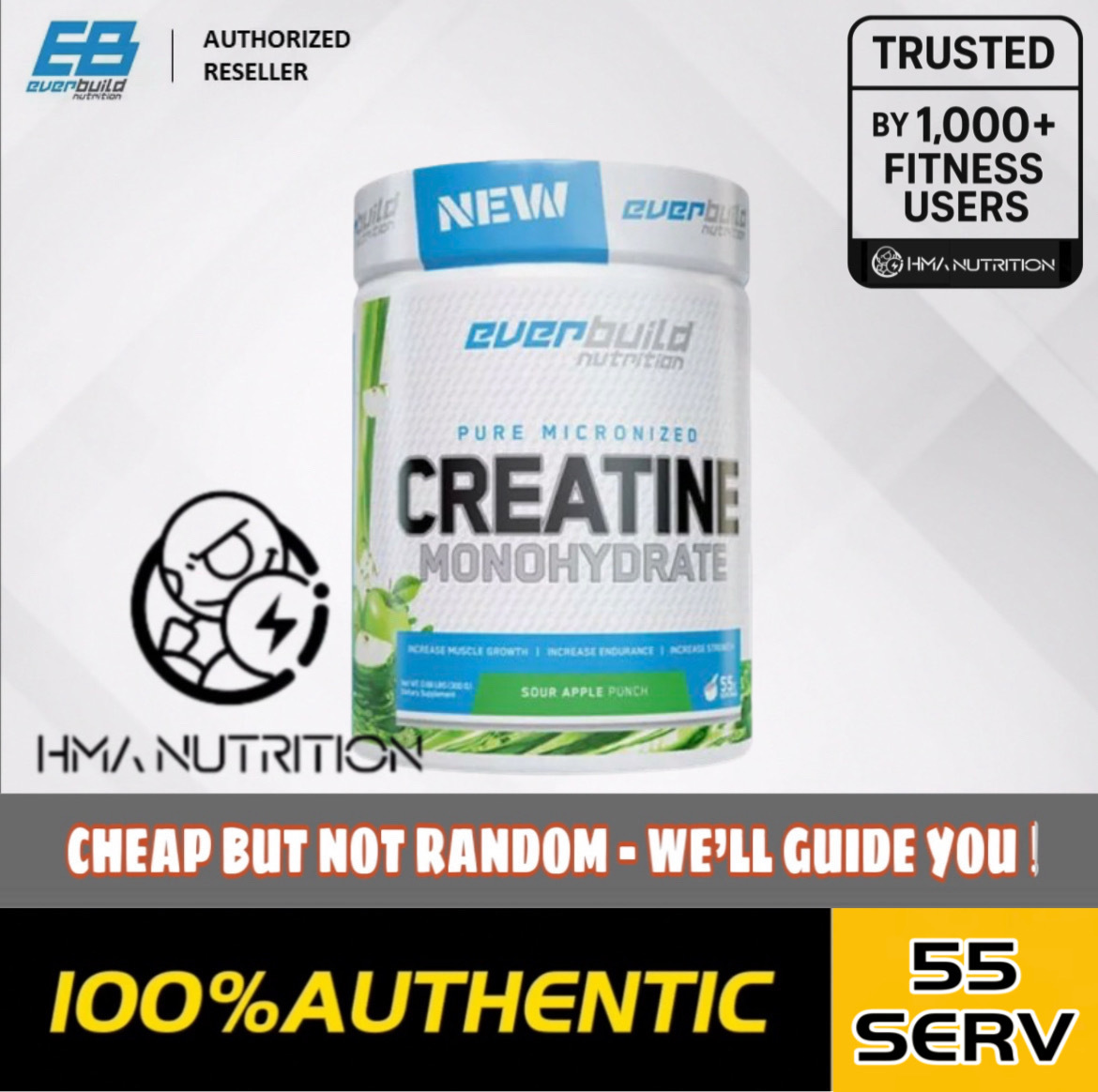 EB Creatine Monohydrate Flavored (55Servings)