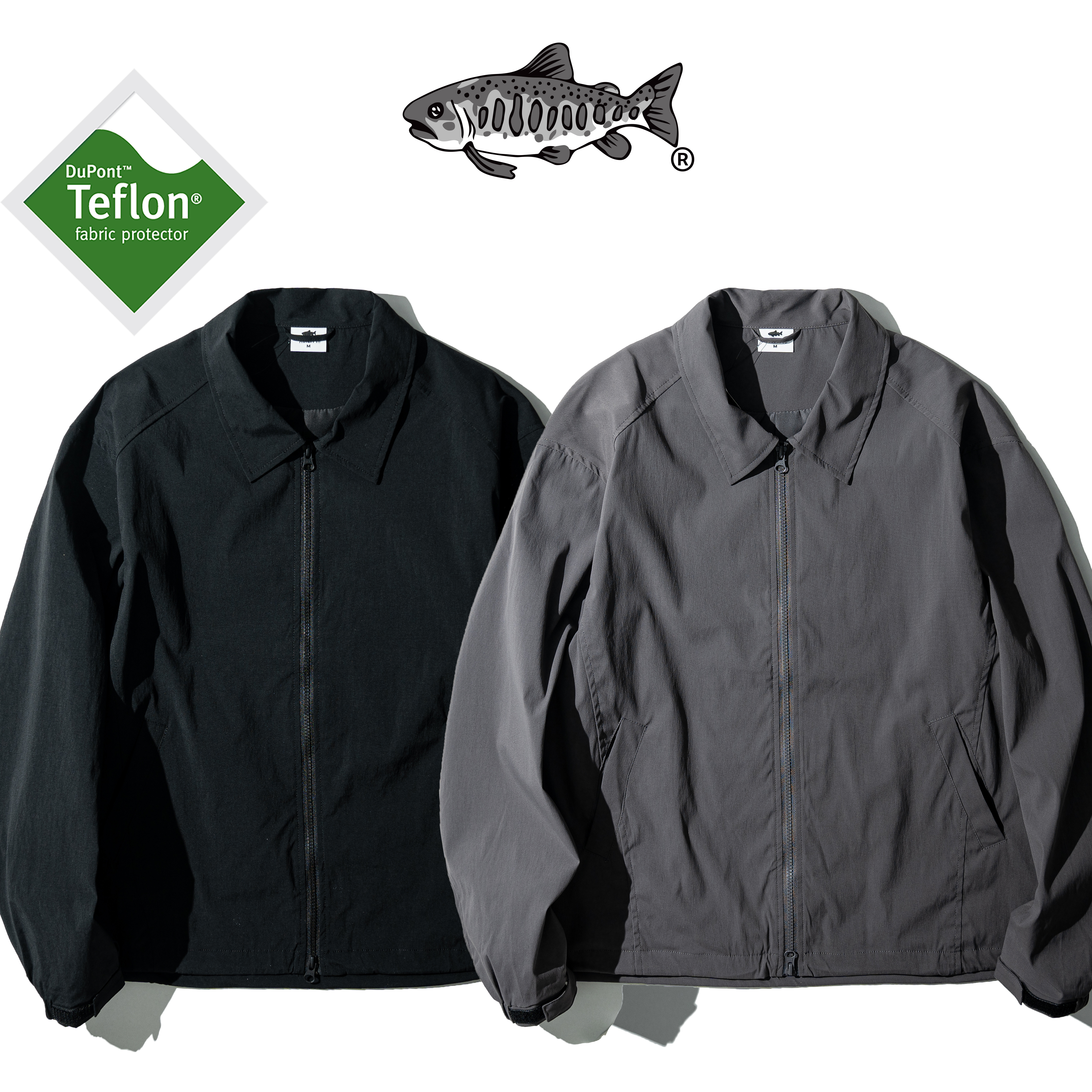 AGILITY Teflon® Zip Coach Jacket 寬短 防潑水 教練外套 [COJ]