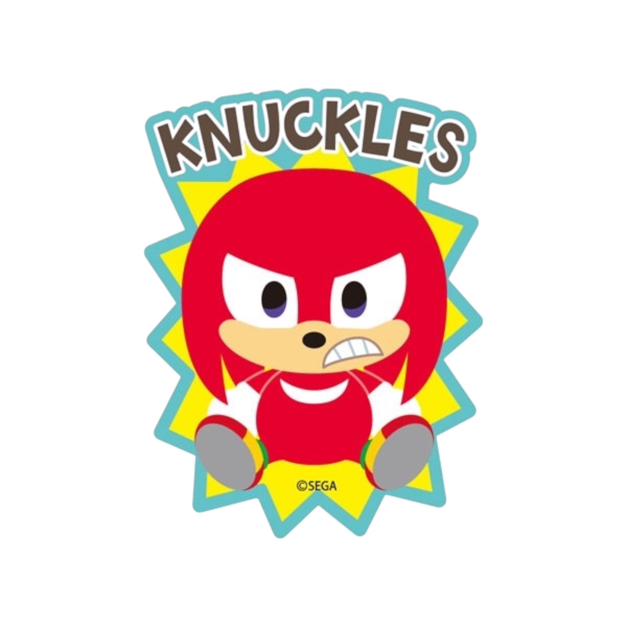 SONIC & FRIENDS - KNUCKLE Sticker