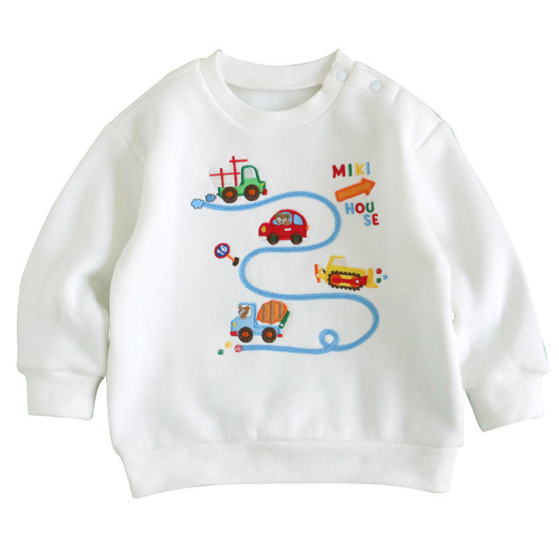 𝐌𝐢𝐤𝐢 𝐇𝐨𝐮𝐬𝐞 小熊工程車加絨衛衣