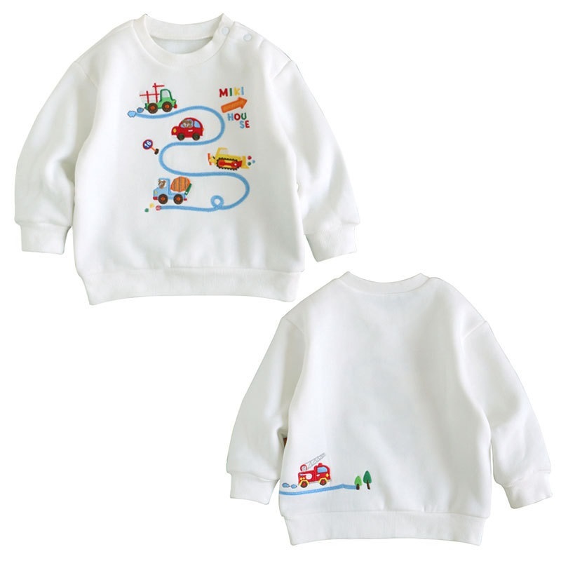 𝐌𝐢𝐤𝐢 𝐇𝐨𝐮𝐬𝐞 小熊工程車加絨衛衣