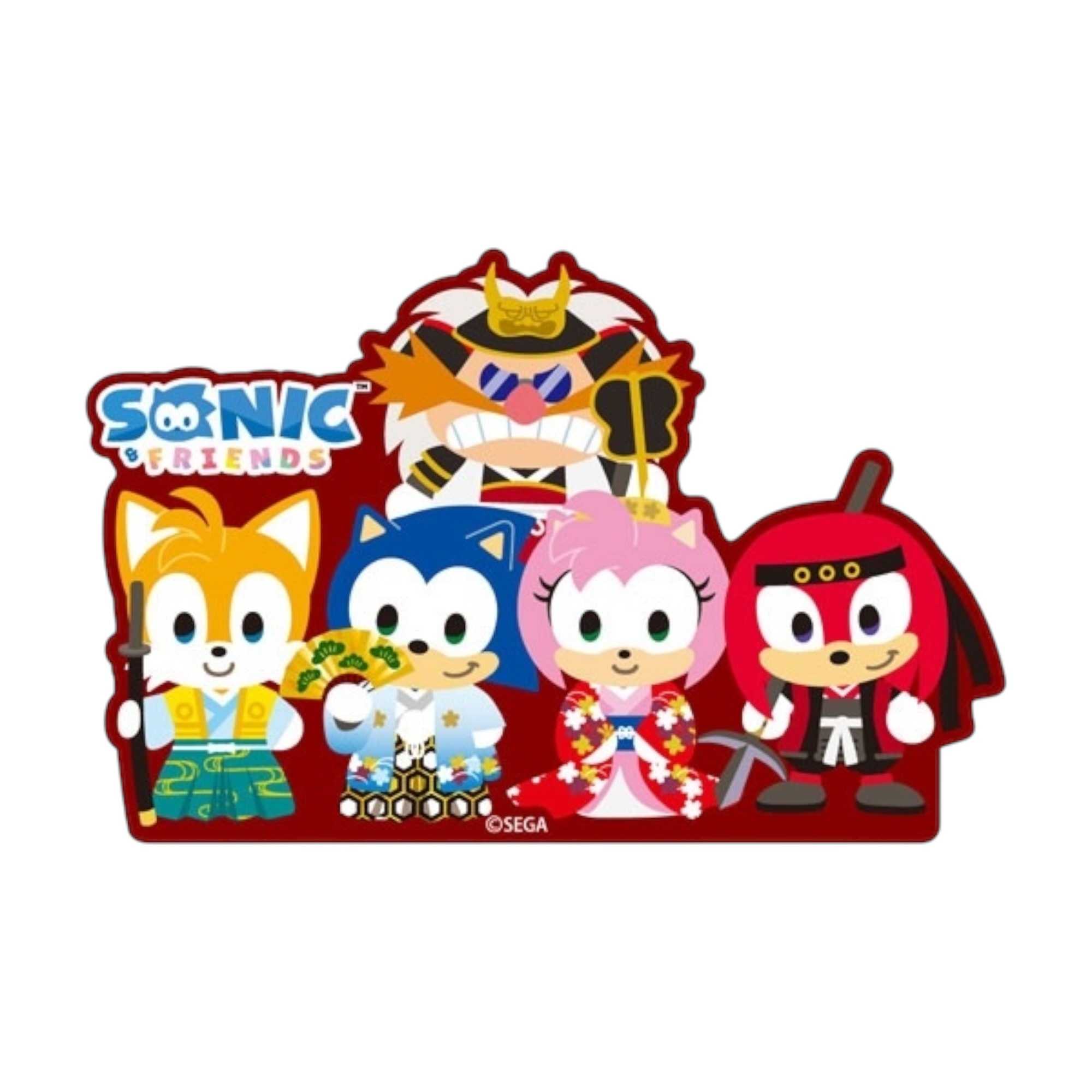 SONIC & FRIENDS - 戰國大集合貼紙