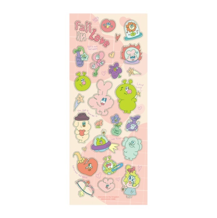 Kingjun｜透明貼紙｜愛情毒藥