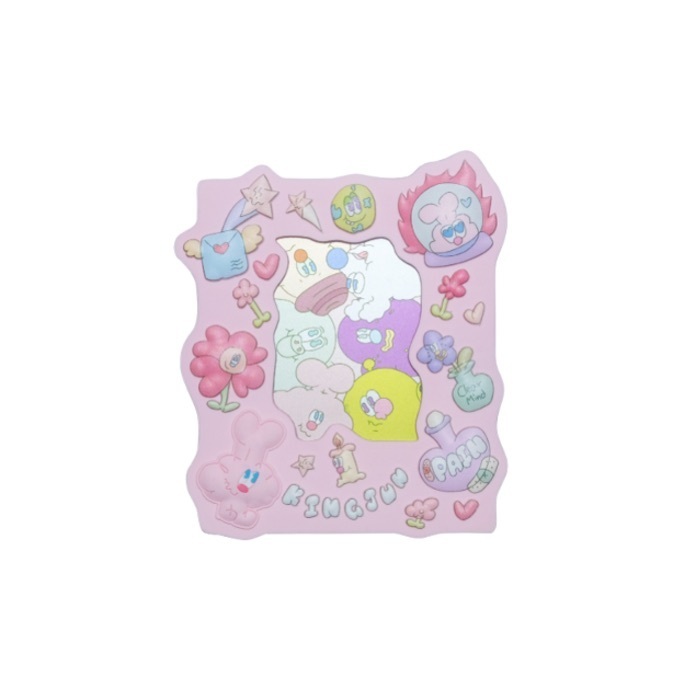 Kingjun｜磁鐵相框｜拍立得｜蠢兔