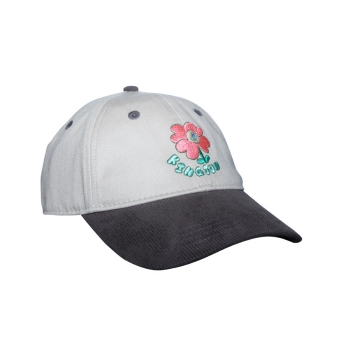 Kingjun｜復古帽｜K花｜刺繡款