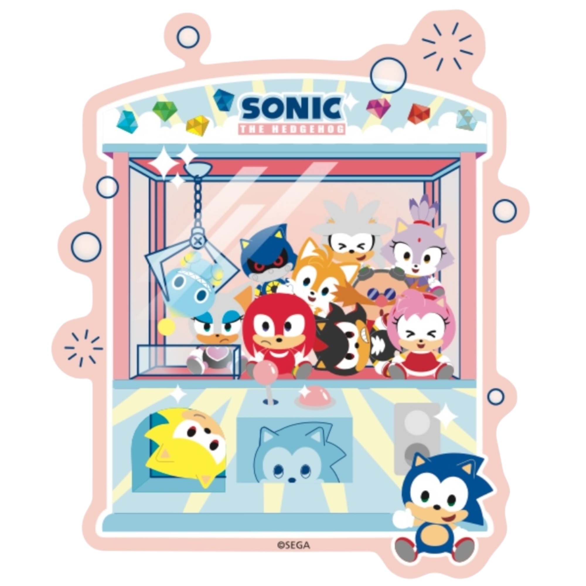 超音鼠扭蛋機貼紙