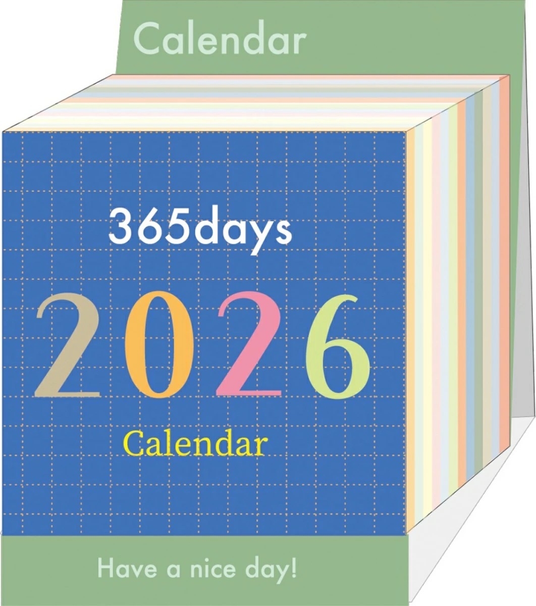 APJ | 365日曆 2026年版 日付款