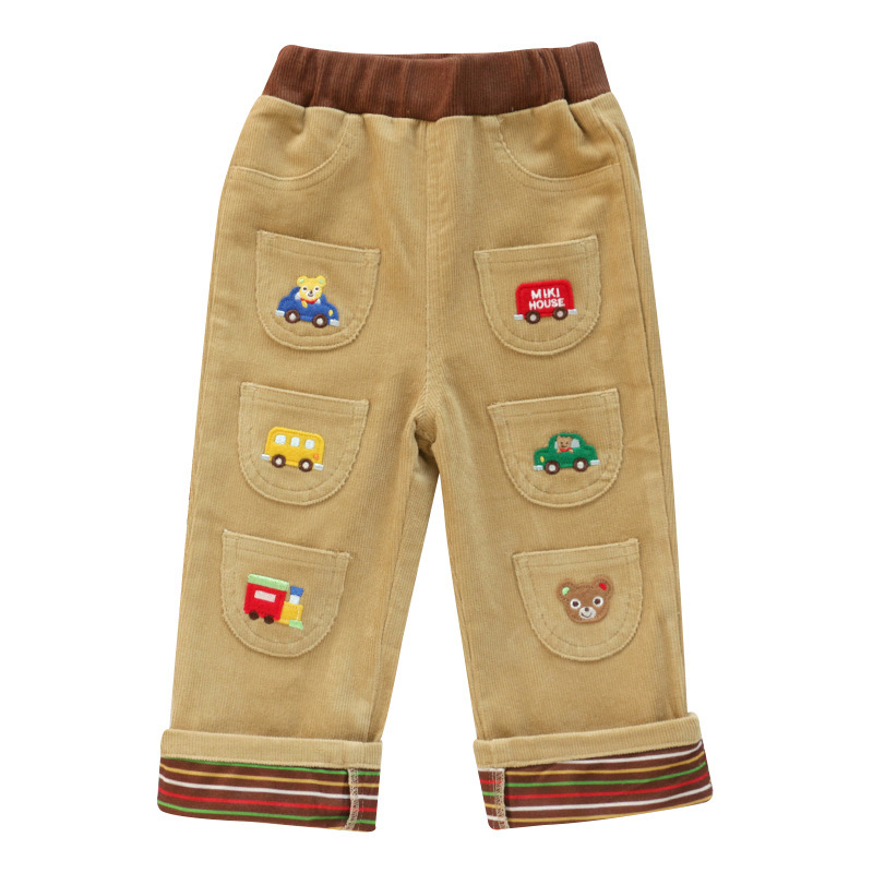 𝐌𝐢𝐤𝐢 𝐇𝐨𝐮𝐬𝐞 小熊口袋汽車燈芯絨長褲