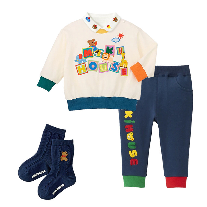 𝐌𝐢𝐤𝐢 𝐇𝐨𝐮𝐬𝐞 動物貼布刺繡衛衣