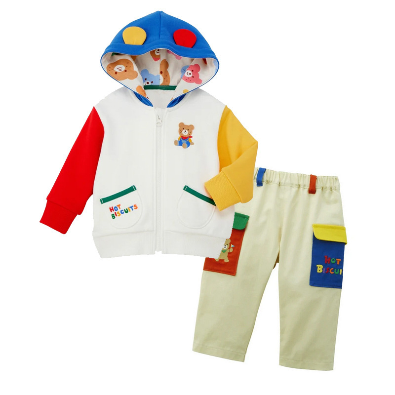 𝐌𝐢𝐤𝐢 𝐇𝐨𝐮𝐬𝐞 可愛麻子熊拼色外套