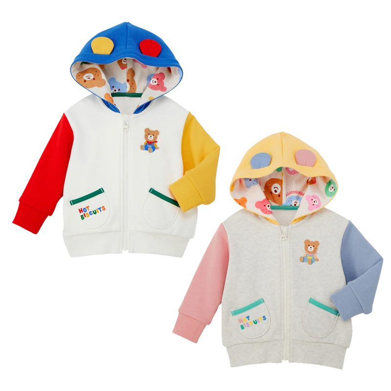 𝐌𝐢𝐤𝐢 𝐇𝐨𝐮𝐬𝐞 可愛麻子熊拼色外套