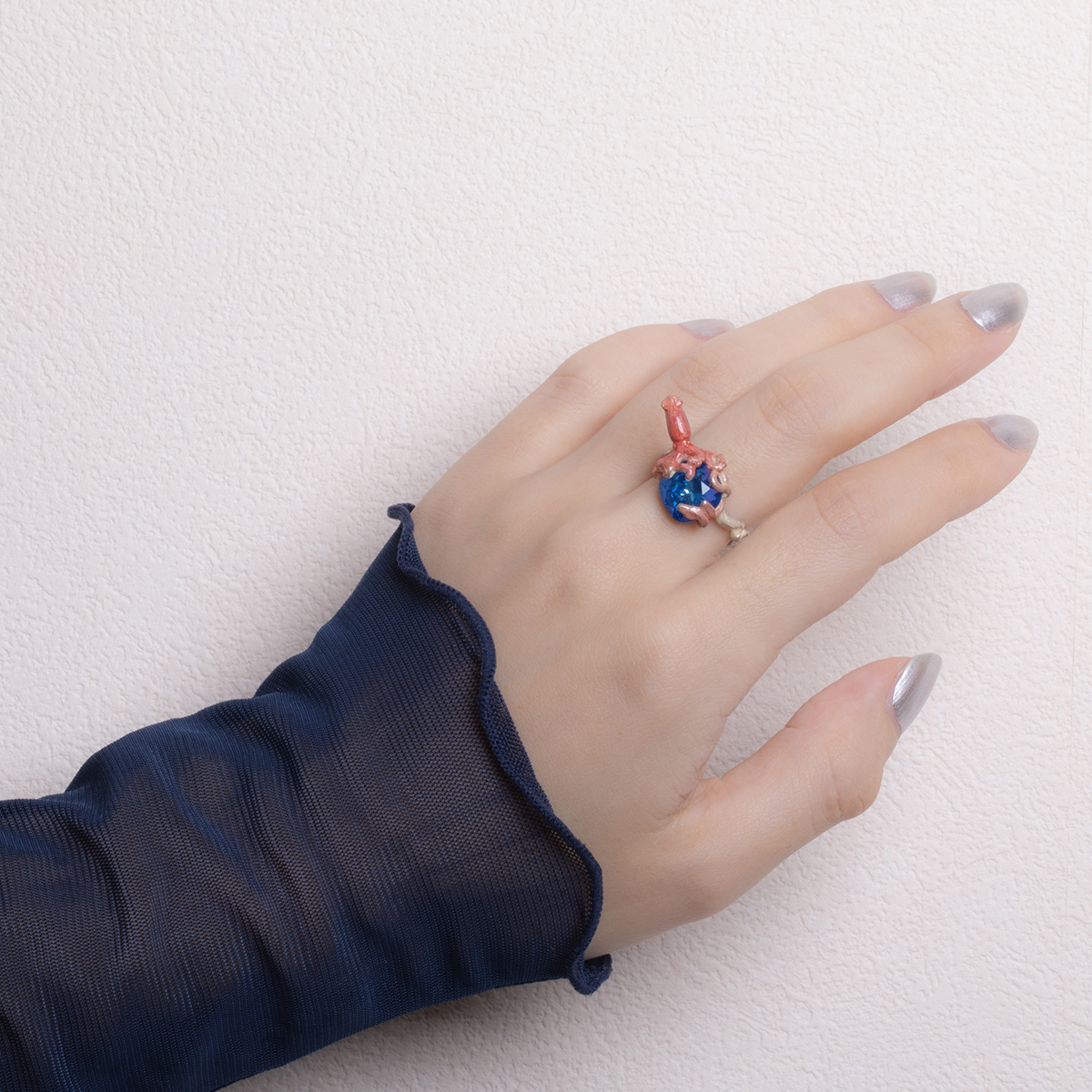 章魚寶石戒指