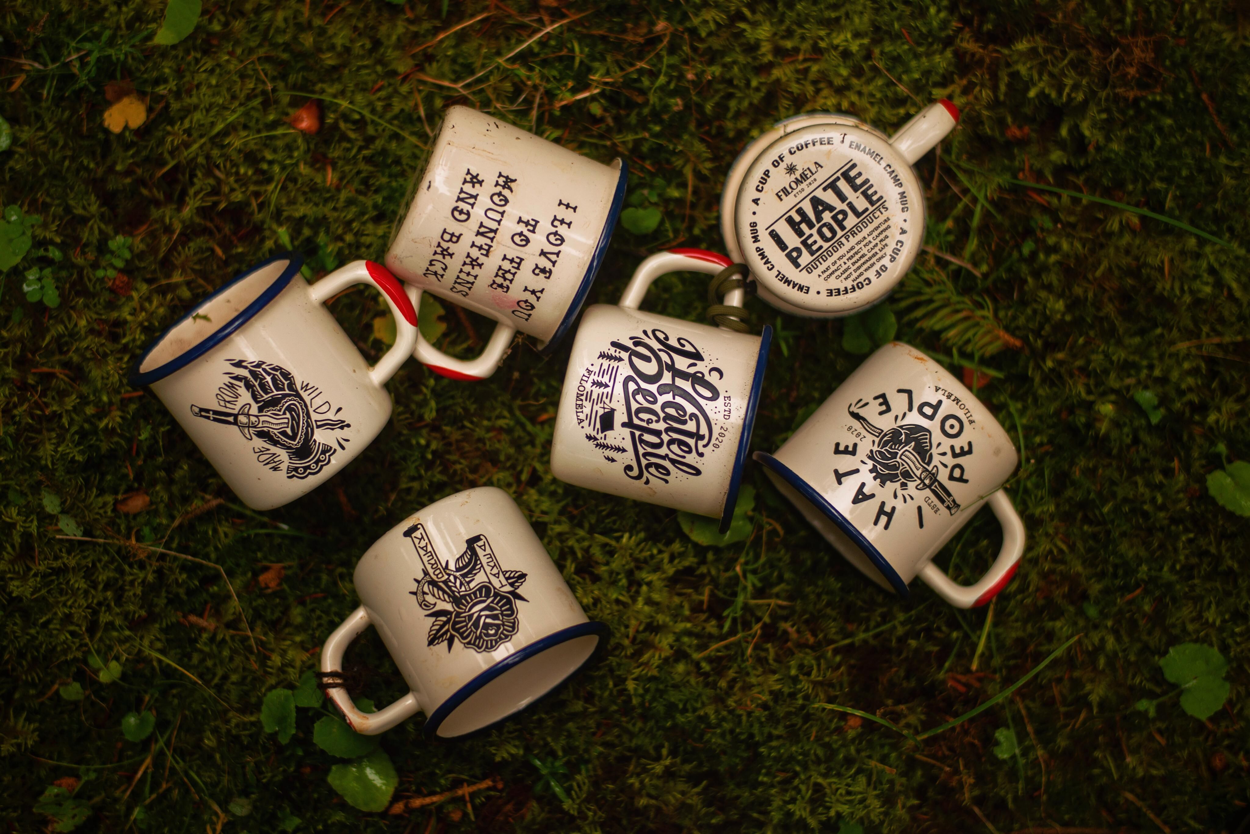 Filomela - 琺瑯杯