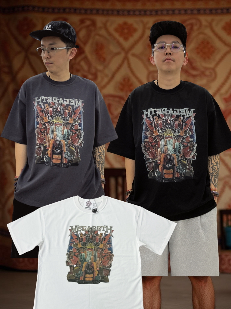🇰🇷 韓國 MEGADETH T-Shirts（K8 LC783）
