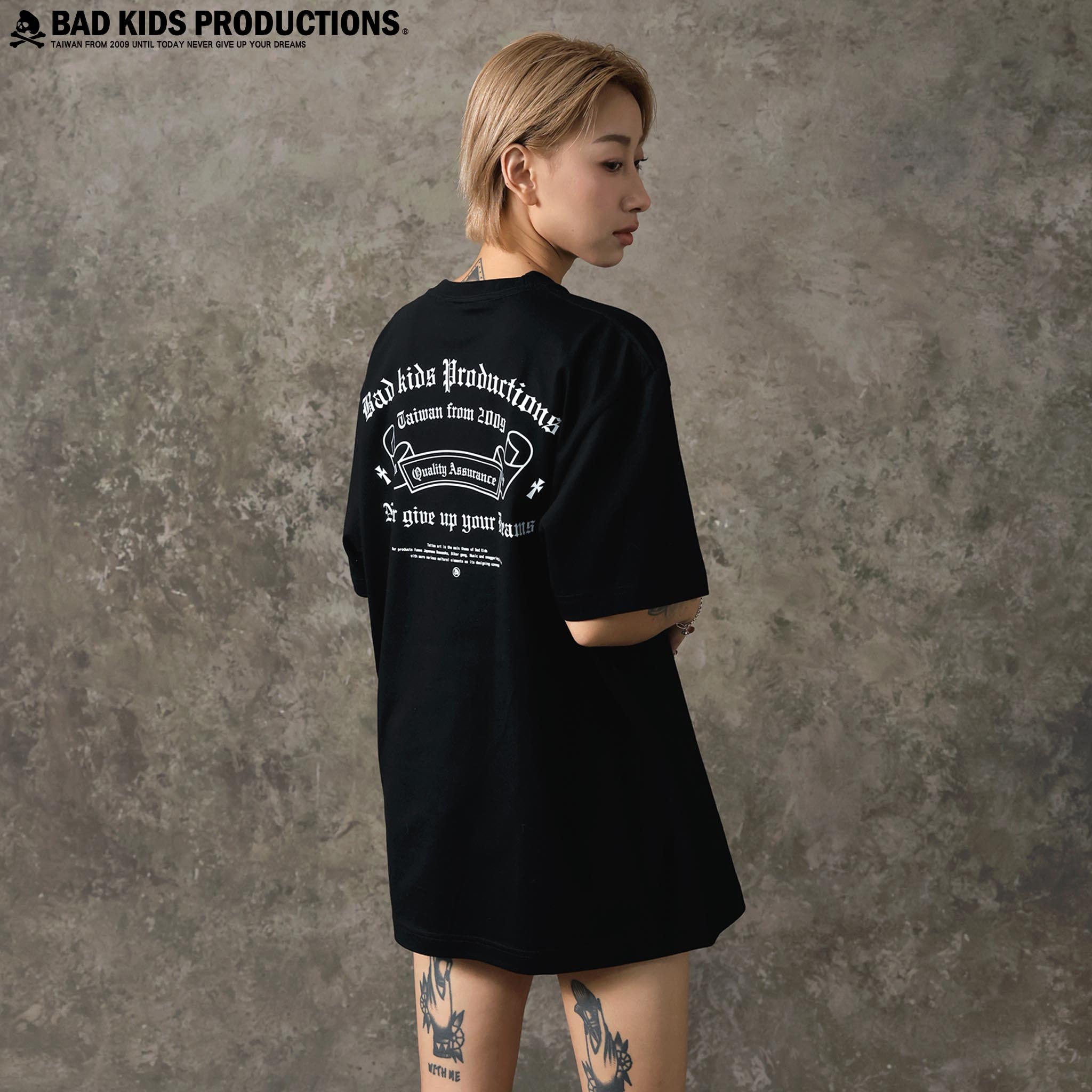 BAD KIDS 惡童 25S/S Old English font Tee