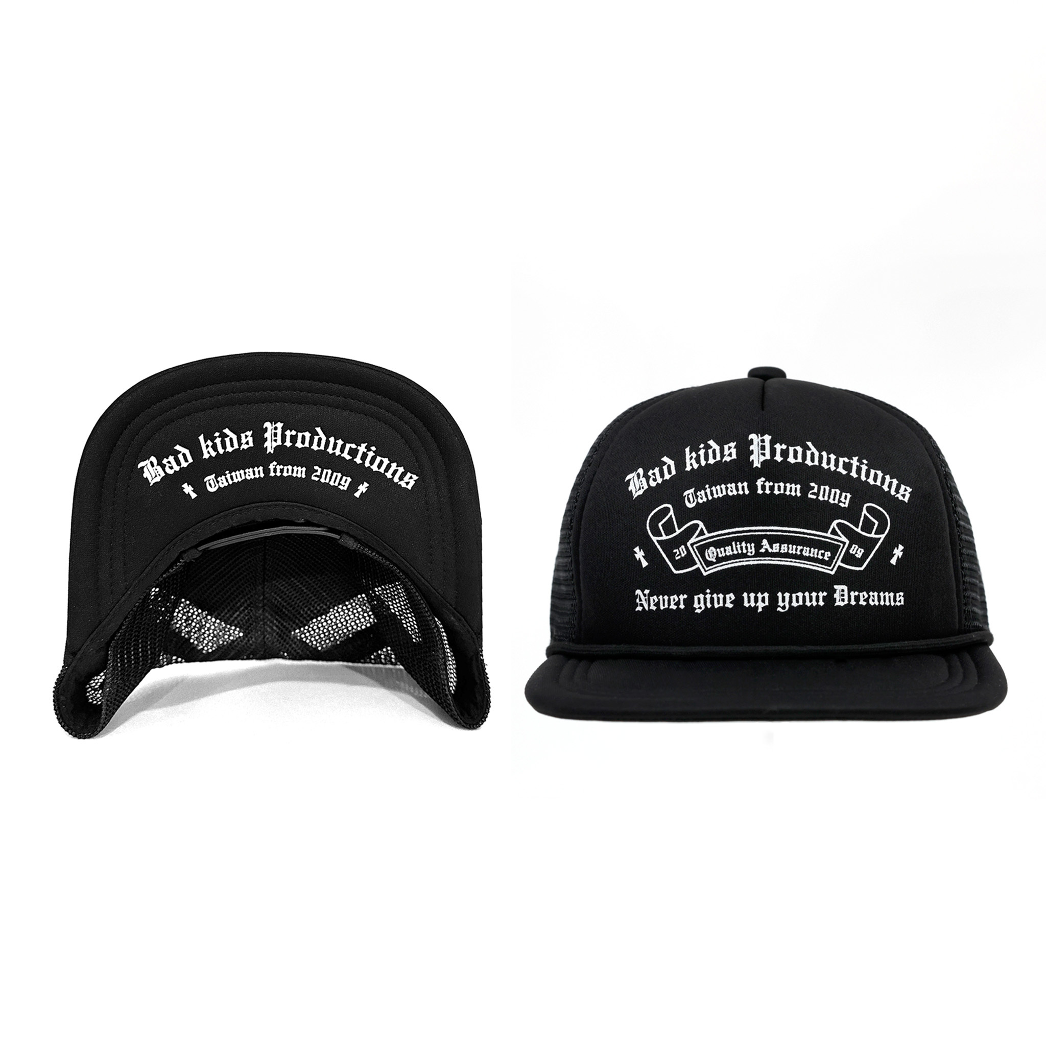 BAD KIDS 惡童 25S/S  Old English font Trucker Hat