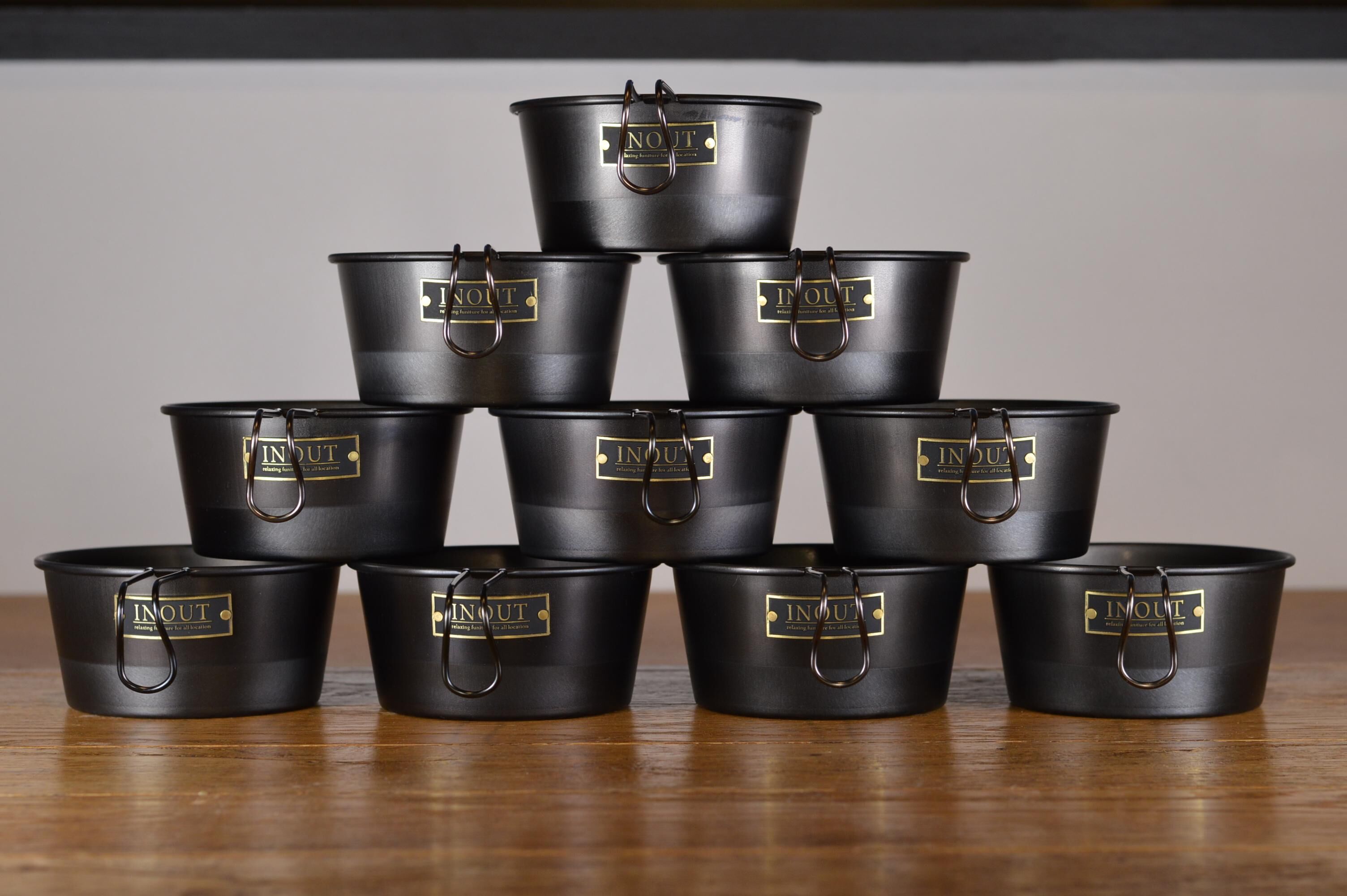 INOUT - 雪拉杯-雙色黑