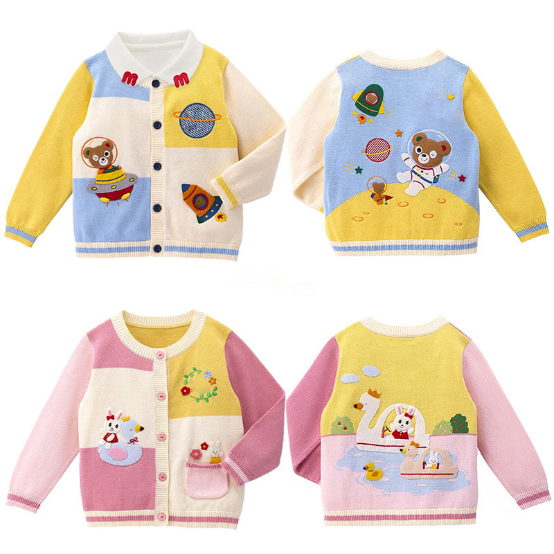 𝐌𝐢𝐤𝐢 𝐇𝐨𝐮𝐬𝐞 小熊小兔拼色外套