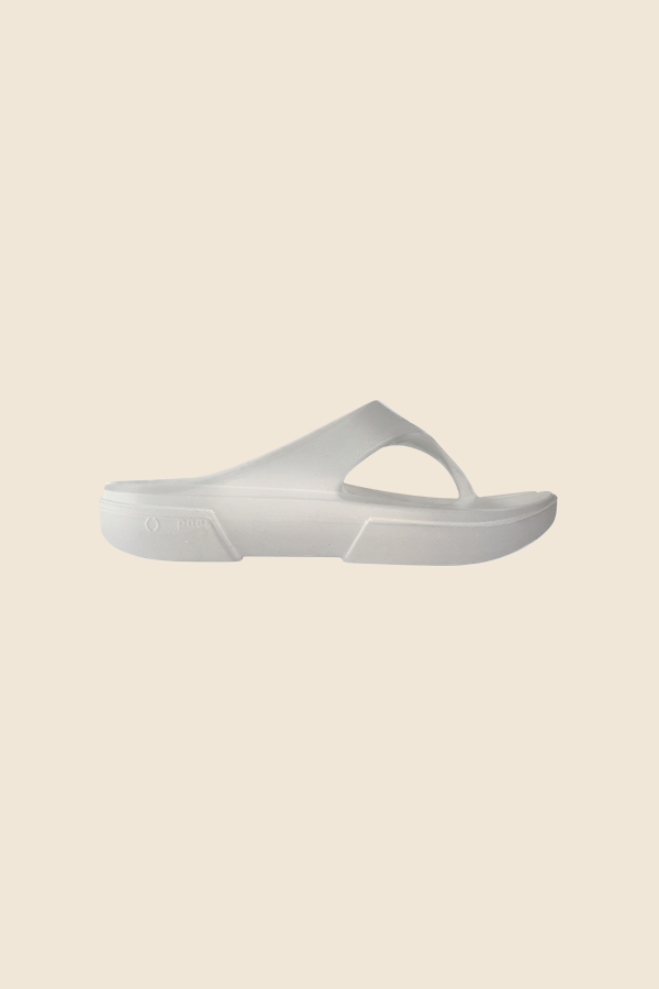 PAES - 01 分趾涼拖鞋 - 珍珠白
