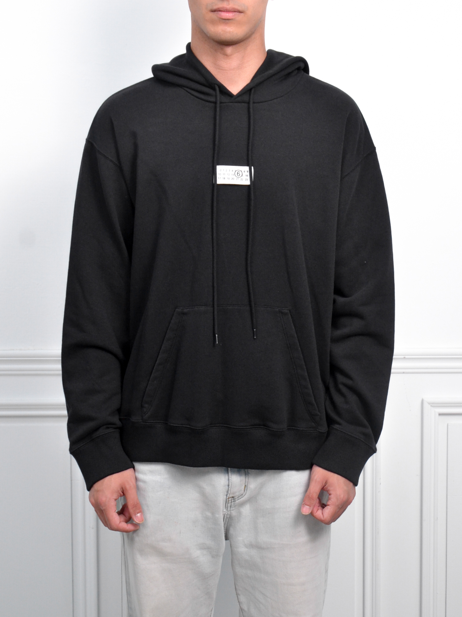 MM6 MAISON MARGIELA Hoodie 經典帽T 黑【SH0GU0018S25606741】
